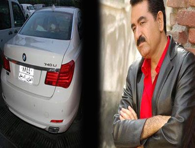 BMW - İmparator'un otomobili Irak plakalı