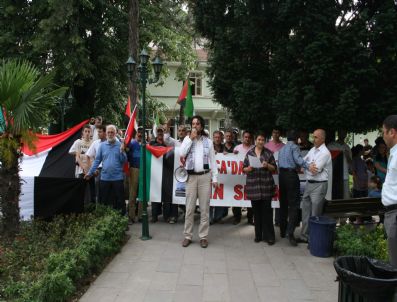 EĞITIMCILER BIRLIĞI SENDIKASı - Sapanca'da İsrail Protesto Edildi