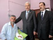 Ak Partili Dinçer'den Gazze Gönüllüsüne Ziyaret