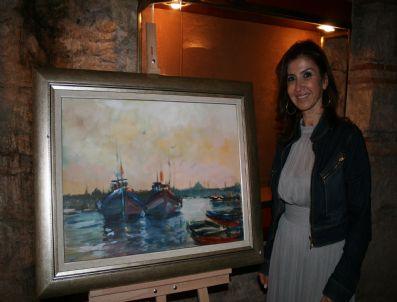 Elvan Sungur Kişisel Resim Sergisi Beylerbeyi Sarayı'nda Açıldı