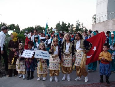 AŞKABAT - Şehzade Öğrencileri, Türkmenistan 3. Uluslararası Avaza Çocuk Festivali'nde