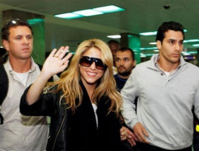Shakira Güney Afrika'ya geldi Haberi