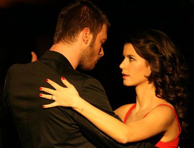 AŞK-I MEMNU DİZİSİ - Aşk-ı Memnu ekibi tango dersi aldı