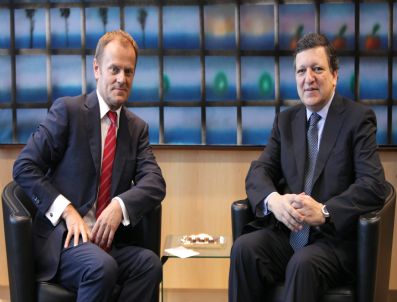 JOSE MANUEL BARROSO - Belgıum Eu Councıl Poland