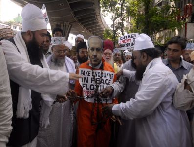 MUMBAI - Indıa Antı-ısrael Protest