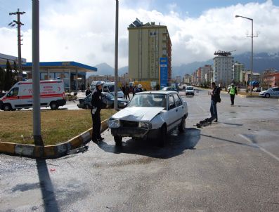 Konya'da Trafik Kazası: 1 Yaralı