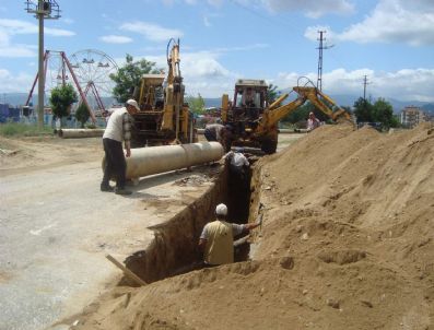 BIRGI - Ödemiş'te Yağmur Drenaj Hatlarına By-pass