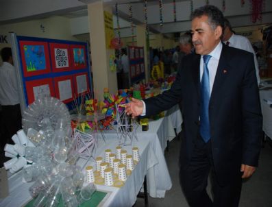 ERDOĞAN AYATA - Öğrencilerin Teknoloji Ve Tasarım Sergisi Açıldı