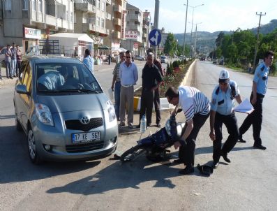 Biga'da Trafik Kazası: 1 Yaralı