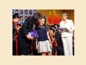 Çubukçu Musevi Lisesi'nin mezuniyetinde