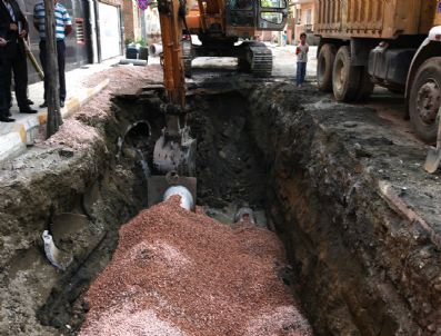 ORHAN ÖZCÜ - Gürsu 80 Yıl Sonra Yağmur Suyu Şebekesiyle Tanıştı