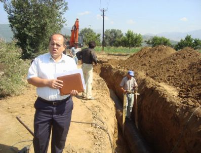 Ödemiş'in Ana Aktarma Boruları Değişiyor