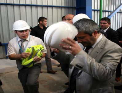 OSMAN EKŞI - Bakan Ergün, Ereğli Osb'yi Gezdi