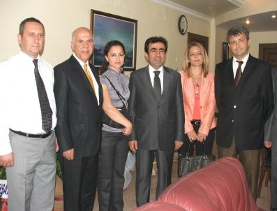 MERSIN VALISI - Zmo'dan Vali Güzeloğlu'na Ziyaret