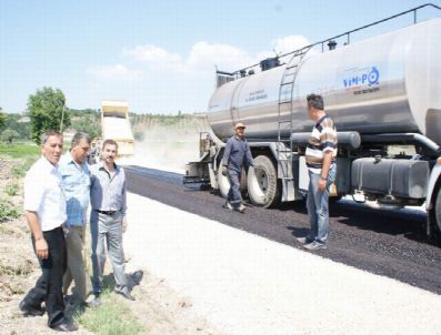SÜLEYMANLı - Manyas Köy Yolları Asfaltlanıyor