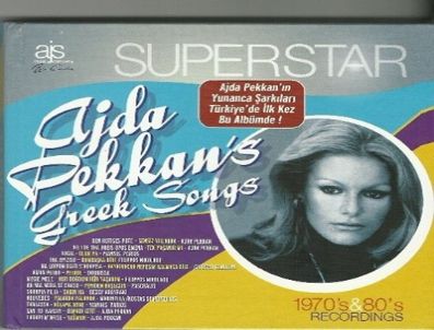 AJDA PEKKAN - Ajda Pekkan 'Greek Songs' yunanca albümü tüm müzik marketlerde