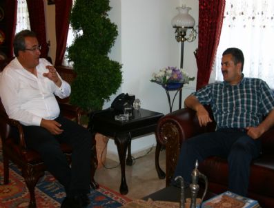 MUSTAFA ATAŞ - Ak Parti Genel Başkan Yardımcısı Haluk İpek, Ünver'i Ziyaret Etti