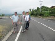 Ak Parti'li Hamarat, Yol Çalışmalarını İnceledi