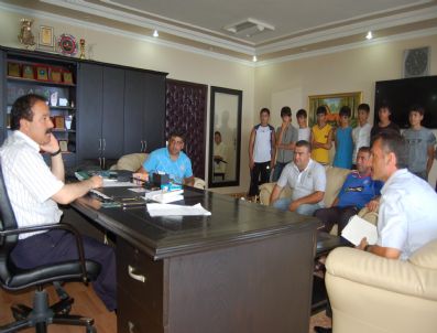 AHMET ARPACıOĞLU - Azeri Futbol Takımı Kamp İçin Ünye'ye Geldi