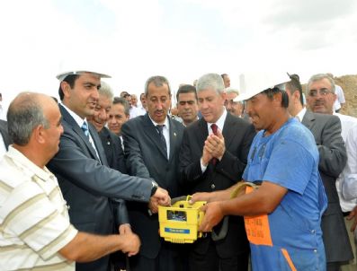 MIKAIL ARSLAN - Kırşehir Hal Binası'nın Temeli Atıldı