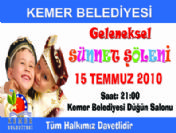 Kemer Belediyesi Sünnet Şöleni Başlıyor