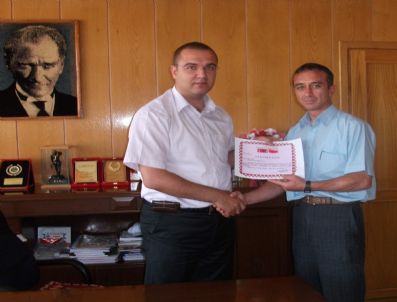 SELIM PALAMUT - Aymakamdan Başarılı Personele Taktirname