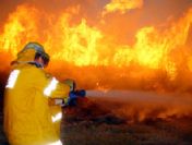 Bafra'da yangın (Bafra Haberleri)