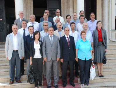 İBRAHIM ÖZÇIMEN - Belediye Meclis Üyeleri Vali Özçimen'le Biraraya Geldi