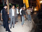 Doğan Ürgüp Su Borusu Değişim Çalışmalarını Yerinde İnceledi