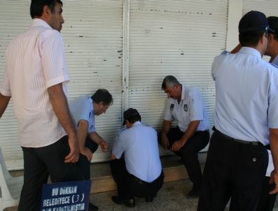 MEHMET ABDI BULUT - Kaldırım İşgali Yapan 3 İşyeri Kapatıldı