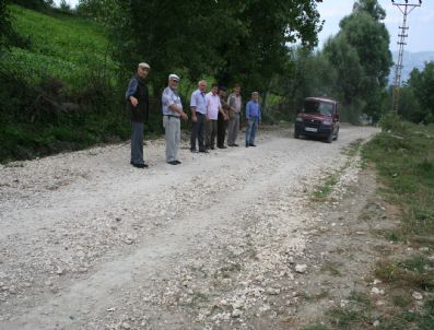 EĞERCI - Köylülerin 8 Kilometrelik Yol Çilesi
