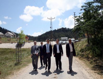 İLHAN EREN - Sivas Defterdarı Salihoğlu Koyulhisar'da İncelemelerde Bulundu