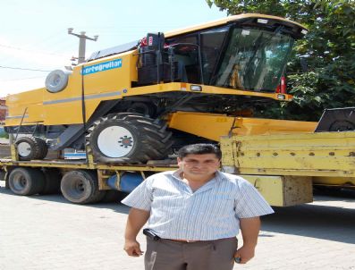 Naşa Tkk'da 150 Bin Liralık 'Sıfır Biçerdöver' Sevinci