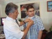 Ödemiş'in Gururu Mustafa'ya Kaymakam'dan Altın