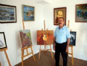 'Resim Kelimesiz Bir Şiirdir' Sergisi Marmaris'te Açıldı
