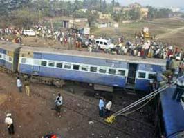 Hindistan'da Tren Kazası