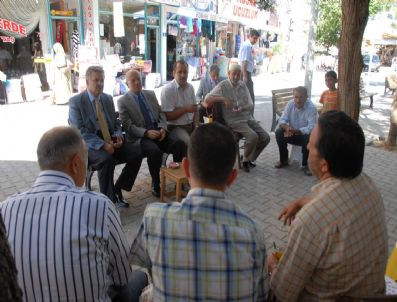 BAŞKANı KAMIL UĞURLU - Vali Ve Başkan'dan Esnaf Ziyaretleri