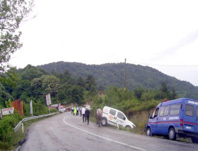 Amasra Yolunda Dört Ayrı Trafik Kazası