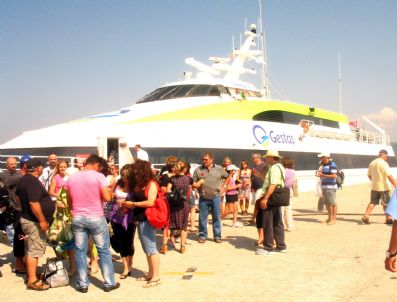 Çanakkale - Limni Deniz Otobüsü Seferleri Başladı