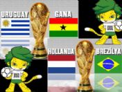 Dünya Kupası 2010 ( Hollanda-Brezilya, Uruguay-Gana) Çeyrek Final maçları- TRT 1 canlı izle