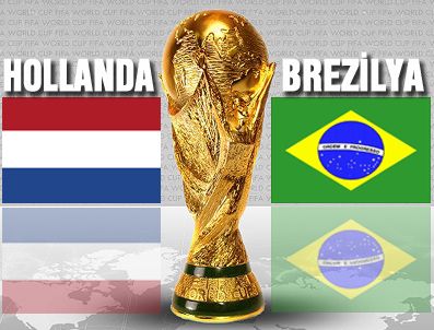 Dünya Kupası (Hollanda-Brezilya ) çeyrek final maçı TRT 1 (trt1) canlı izle