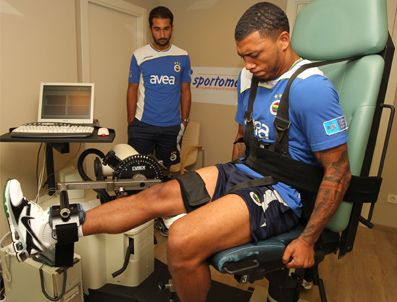 MEHMET TOPUZ - Fenerbahçeli futbolcular Kuvvet testinden geçti