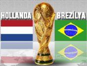 Hollanda-Brezilya Çeyrek Final Mücadelesi- TRT 1 canlı izle