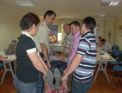 Belediye Personeline İlk Yardım Eğitimi