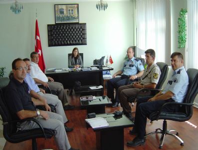 MEHMET AKBAŞ - Hisarcık İlçe Trafik Komisyonu Toplantısı