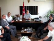 Mhp'li Uzunırmak'tan İl Genel Meclis Başkanı Evren'e Ziyaret