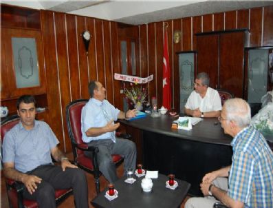 İBRAHIM SEVIMLI - Vatso Başkanı Kandaşoğlu'ndan Ziyaretler
