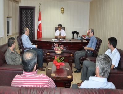 İBRAHIM KEKLIK - Kent Konseyi'nden Kaymakam Keklik'e Ziyaret