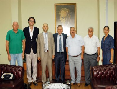 YUSUF ERBAY - Basketbol Federasyonu'ndan Avşar'a Ziyaret