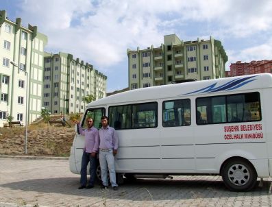 Suşehri Toki Konutlarına Servisler Başladı